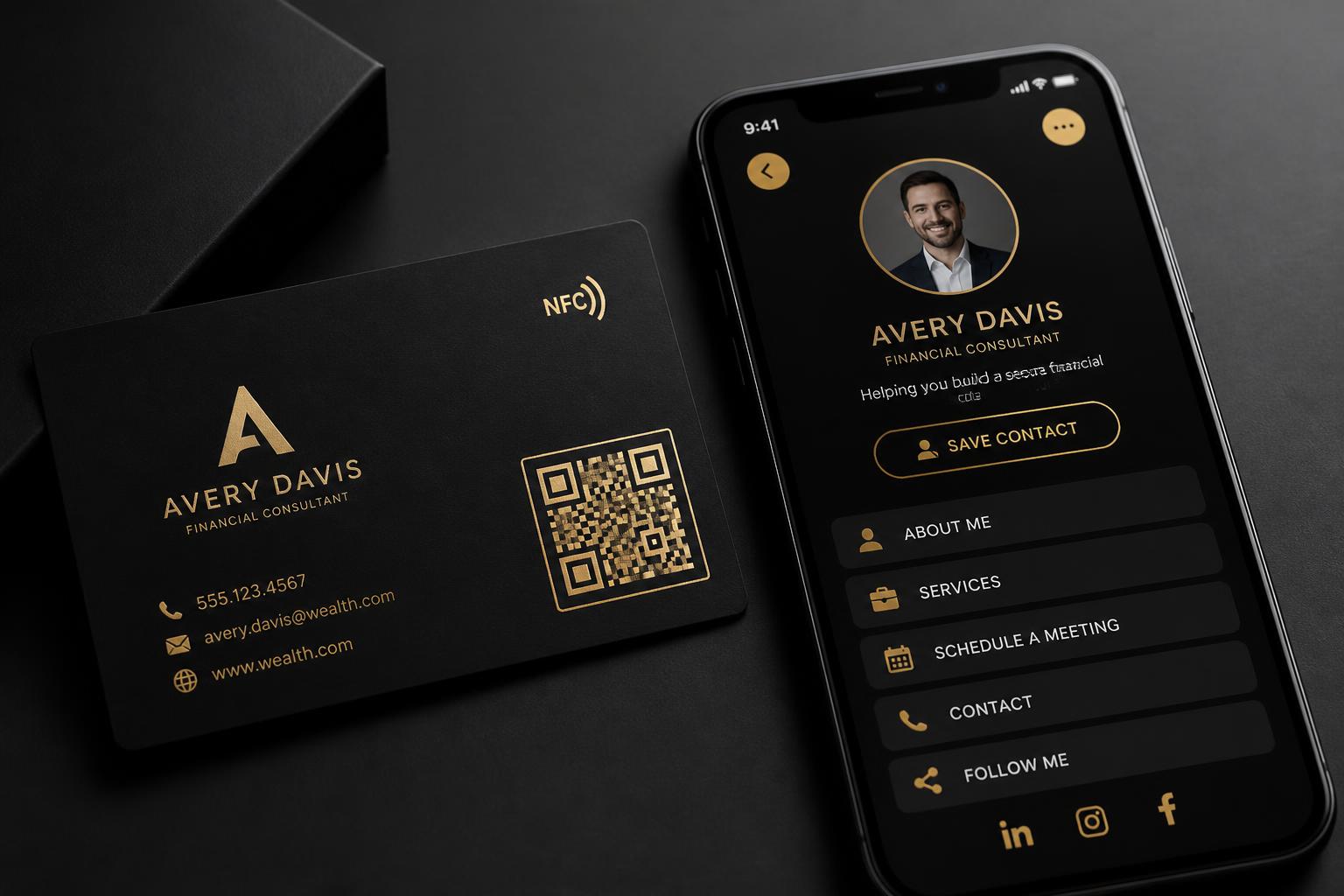 TapCD NFC ve QR destekli dijital kartvizit